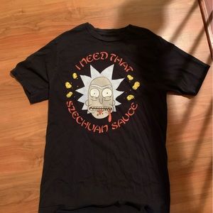 rick and morty SMALL men’s graphic shirt